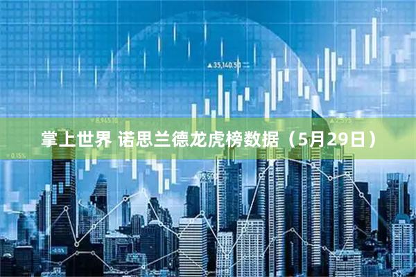 掌上世界 诺思兰德龙虎榜数据（5月29日）